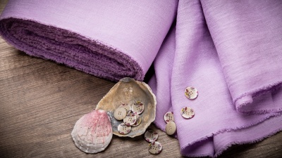 Softened linen - lilac lavender