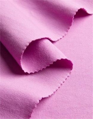 GOTS certified cuff fabric in a tube - pink
