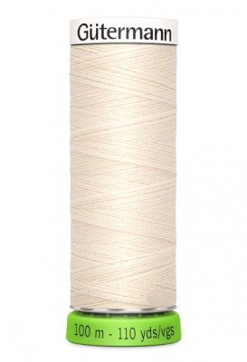 GÜTERMANN Sew-All rPET thread - cream white #802