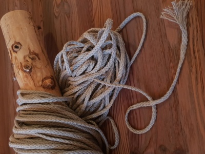 100% linen twine thread cord - natural - 7 mm