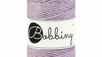 Bobbiny macrame cord - Regular 3mm/100m - dusty pink